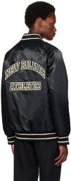 New Balance Black Athletics Varsity Bomber Jacket