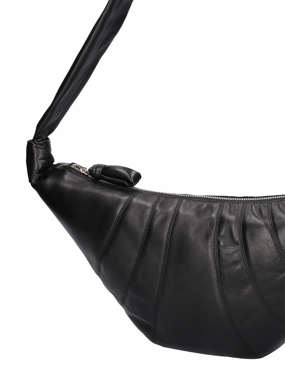 【LEMAIRE】Medium Soft Nappa Croissant Shoulder Bag Black Black Medium Croissant Bag | LEMAIRE