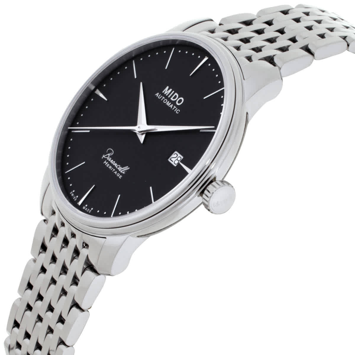 Mido Baroncelli Heritage Automatic Black Dial Watch M0274071105100