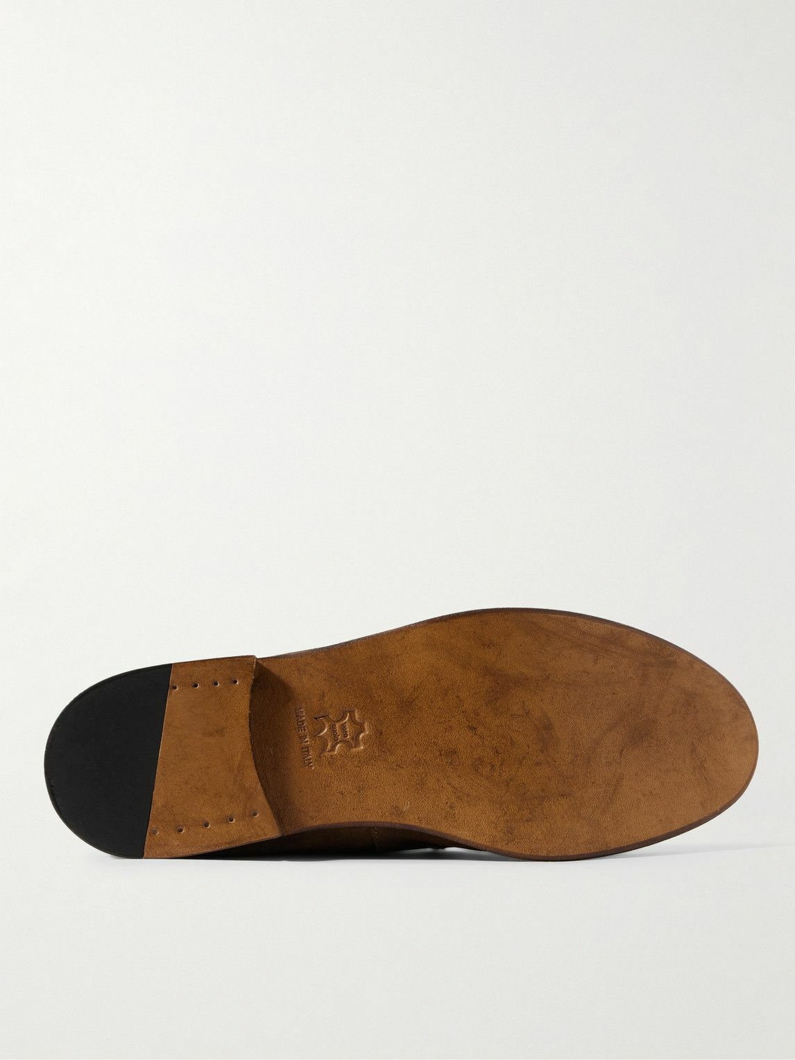 Drake's - Henri Summer Suede Loafers - Brown