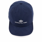 Danton Men's Nylon Taffeta 6 Panel Cap in Navy 