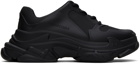 Balenciaga Black Triple S Mold Sneakers