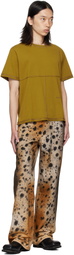 Eckhaus Latta Khaki Lapped T-shirt
