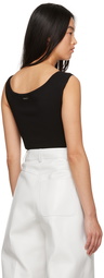 Ferragamo Black Off-The-Shoulder Bodysuit