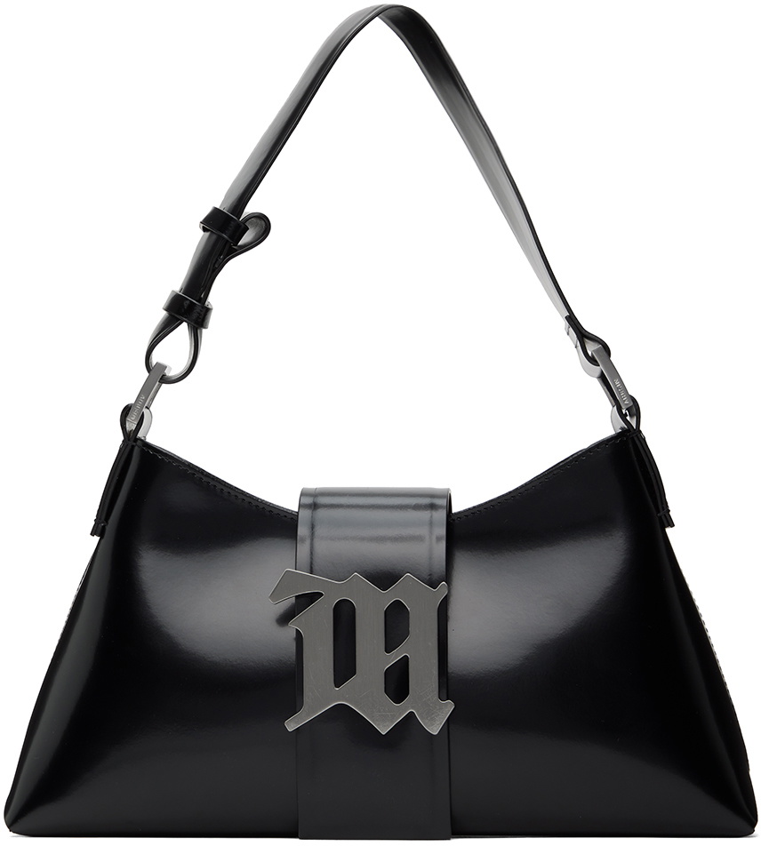 MISBHV Black Medium Hardware Shoulder Bag MISBHV