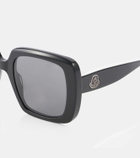 Moncler Blanche oversized sunglasses