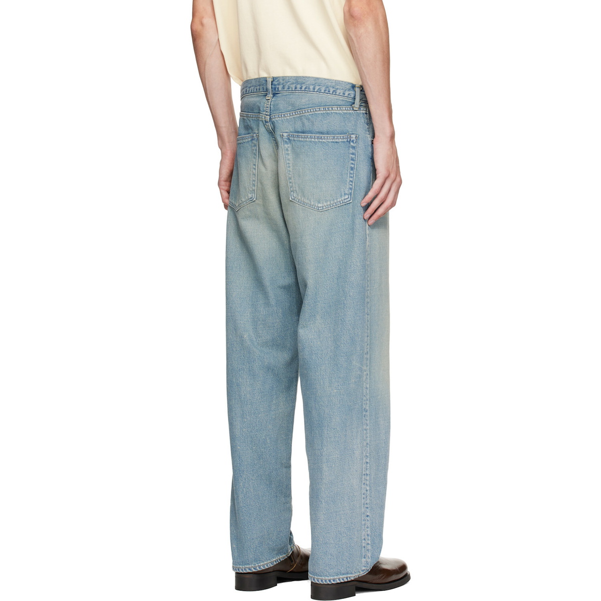 ssstein Blue Oversize Fit Jeans