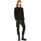 Rick Owens Black Long Sleeve Level T-Shirt