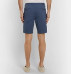 Hugo Boss - Stretch-Cotton Twill Shorts - Men - Navy