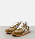 Loewe Flow Runner suede sneakers