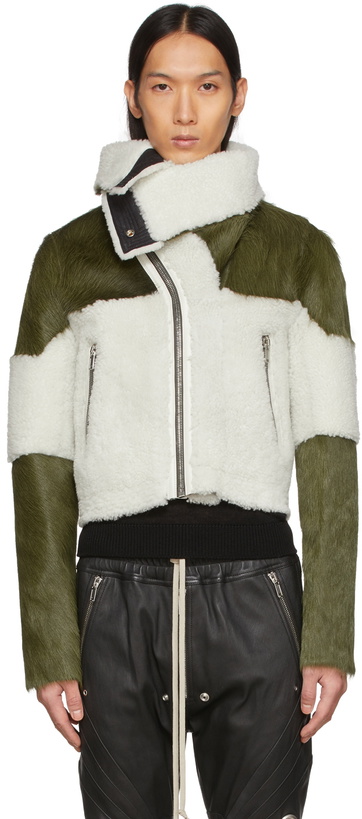 Photo: Rick Owens Off-White Shearling Keith Jacket