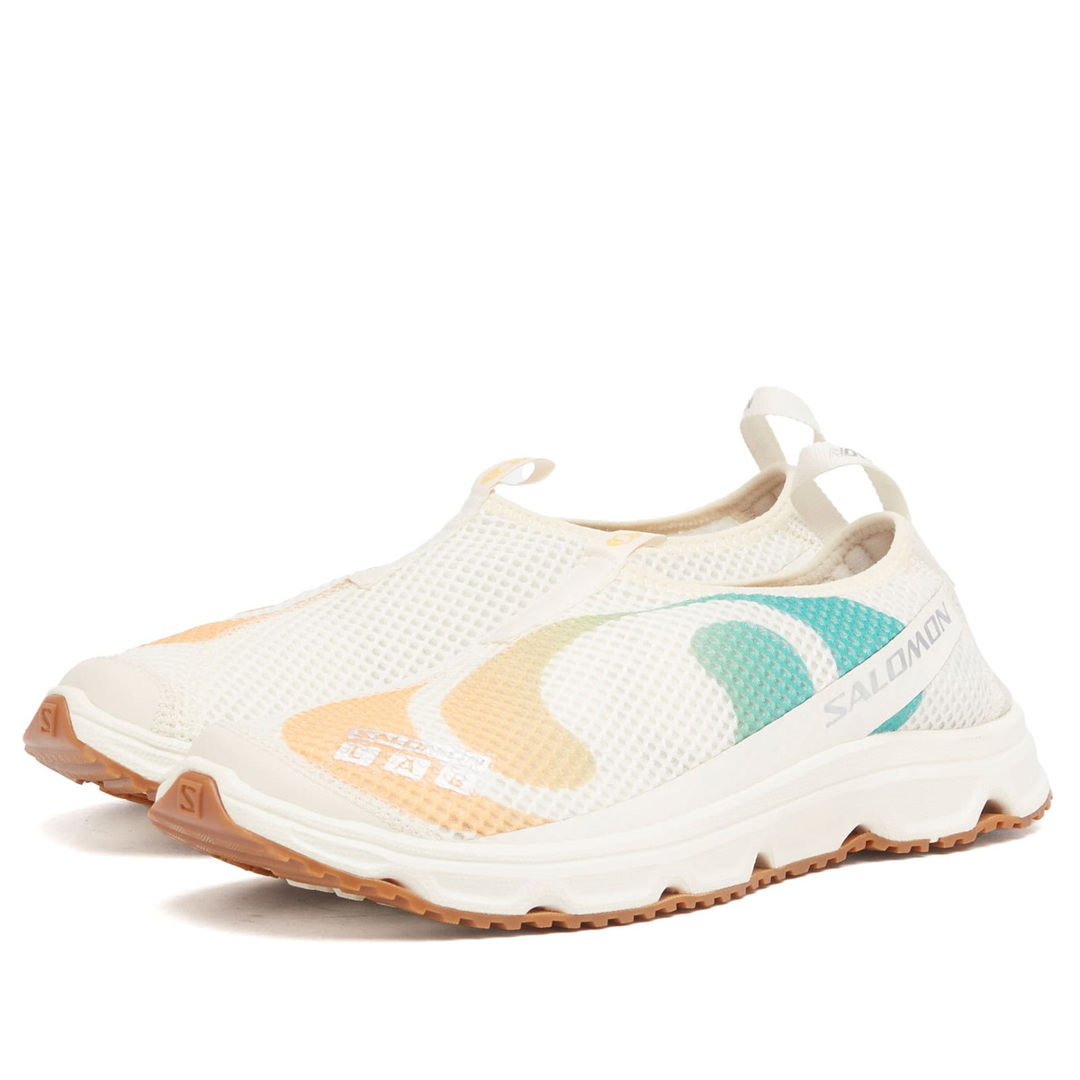 Salomon Rx Moc 3.0 Sneaker in Vanilla Ice/Waterfall/Warm Apricot