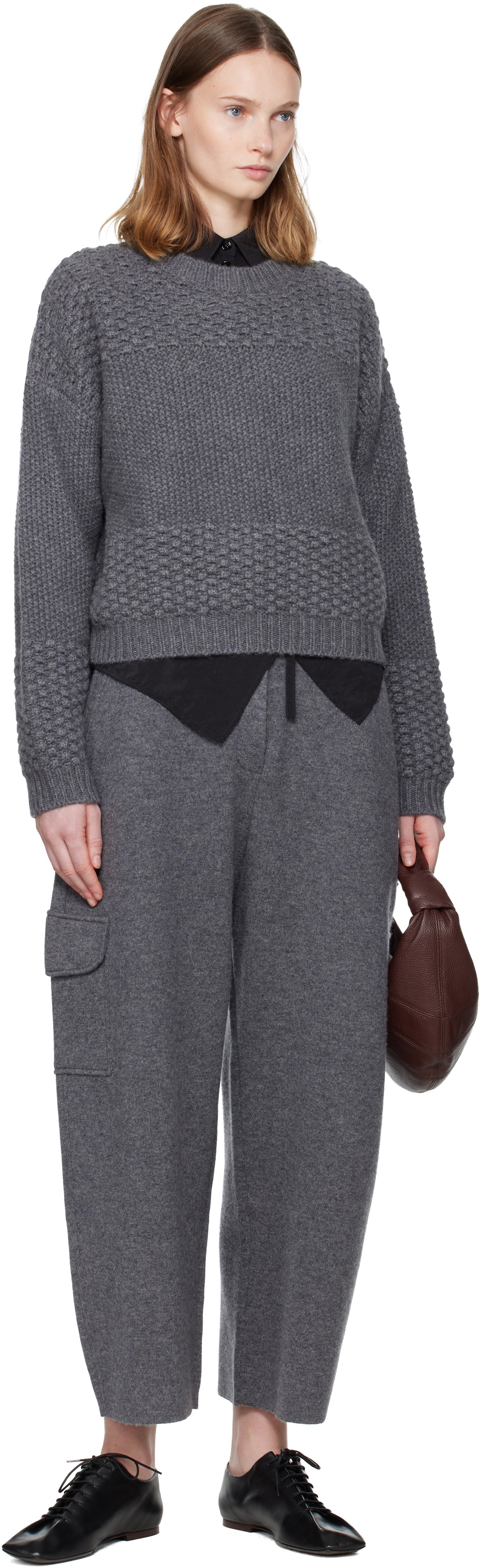 LISA YANG Gray Azaria Lounge Pants