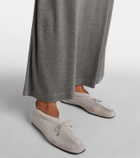 Toteme Bow-detail crochet flats