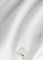 Vuori Pose Ribbed-knit T-shirt White
