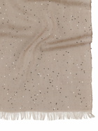 BRUNELLO CUCINELLI - Sequin Embellished Cashmere Scarf