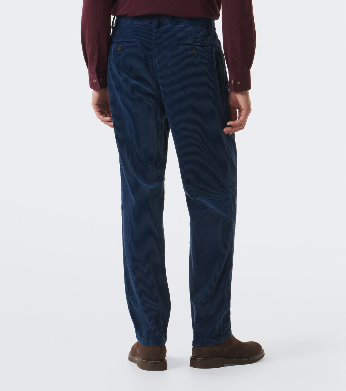 Brunello Cucinelli Cotton corduroy straight pants