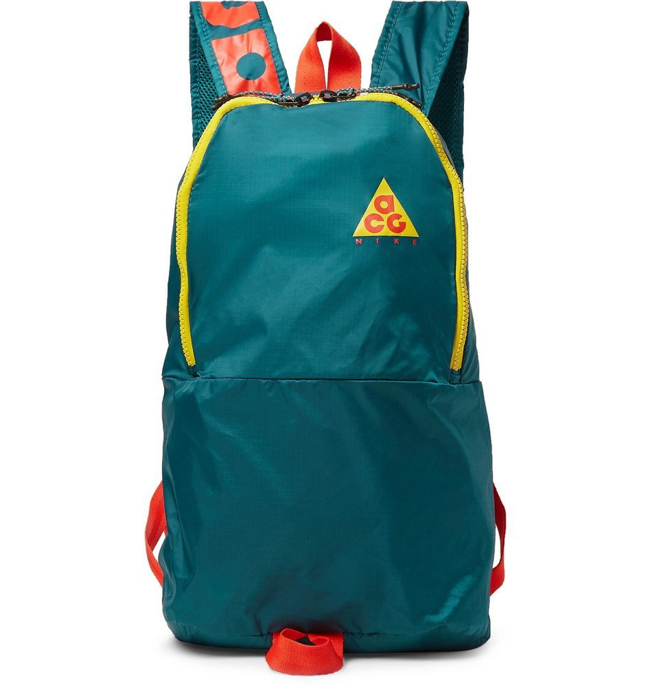 Respecto a Meandro Arancel Nike - ACG Packable Ripstop Backpack - Men - Green Nike