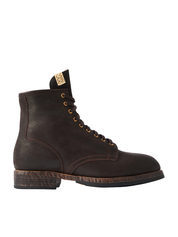Photo: Visvim - Brigadier Leather Lace-Up Boots - Brown