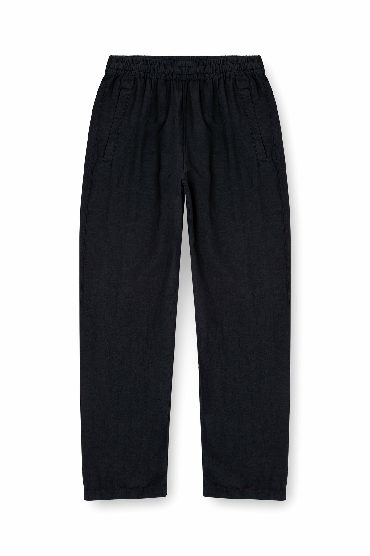 Diesel Linen-blend pants - Pants - Unisex - Black