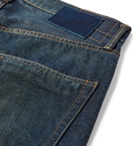 visvim - Social Sculpture 01 Slim-Fit Distressed Selvedge Denim Jeans - Men - Indigo