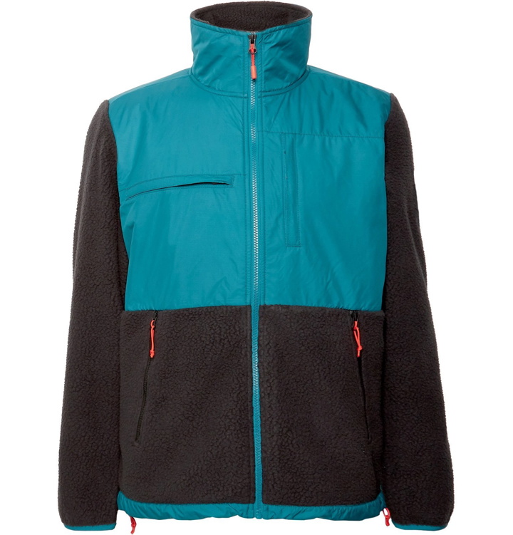 Photo: The North Face - Denali Panelled Fleece and Shell Jacket - Black