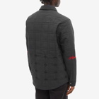 Ksubi Men's Pixel Quilted Shirt Jacket in Black