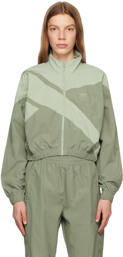 Photo: Reebok Classics Green Classics Track Jacket