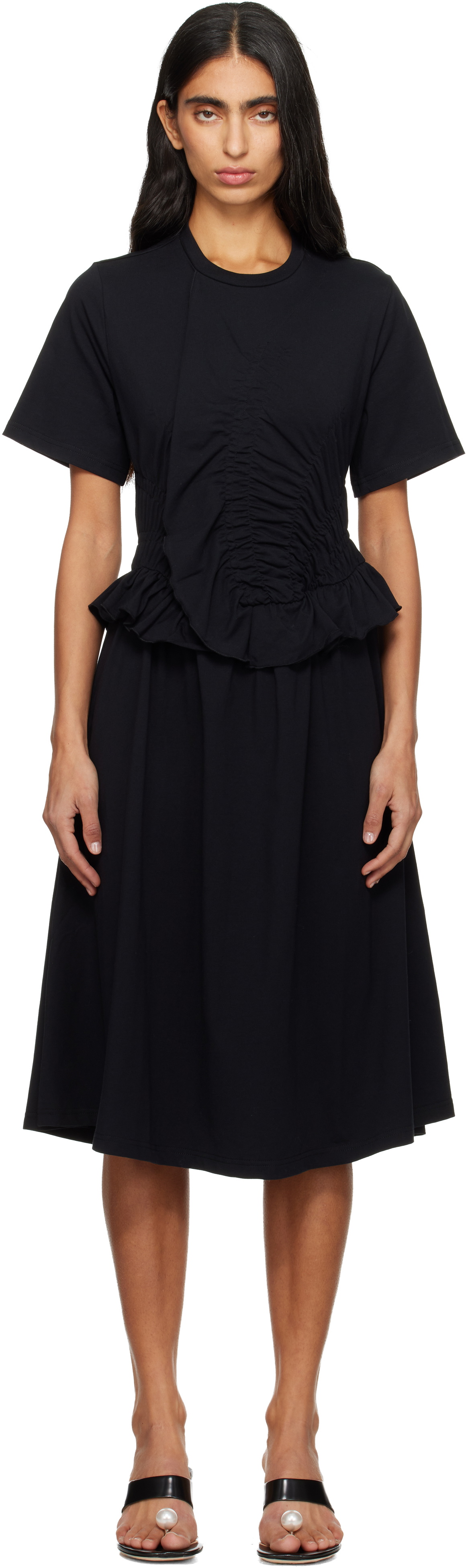Cecilie Bahnsen Black Amalie Dress Cecilie Bahnsen