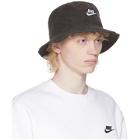 Nike Black Washed Bucket Hat