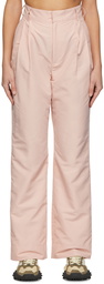 Trunk Project Pink Polyester Trousers