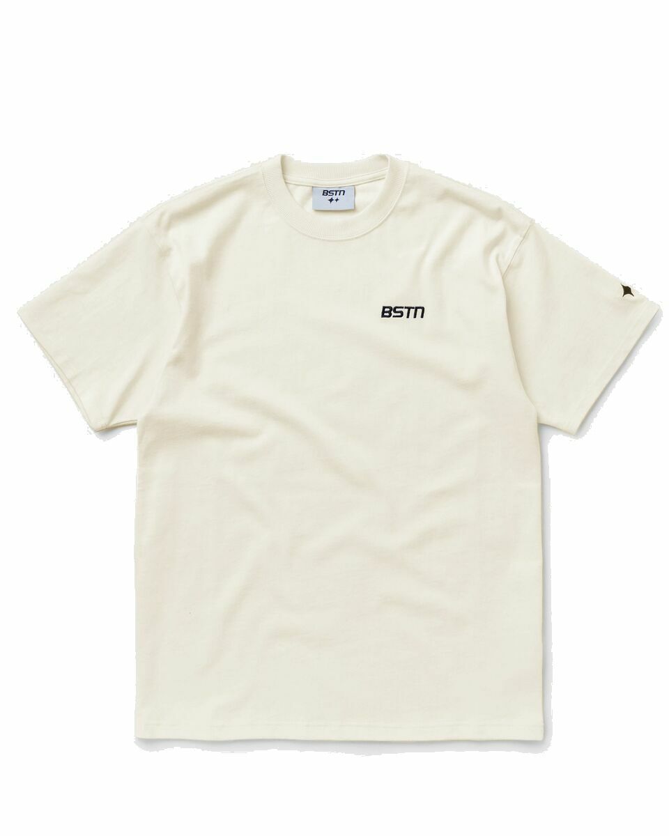 Photo: Bstn Brand Bstn Heavyweight Tee Beige - Mens - Shortsleeves