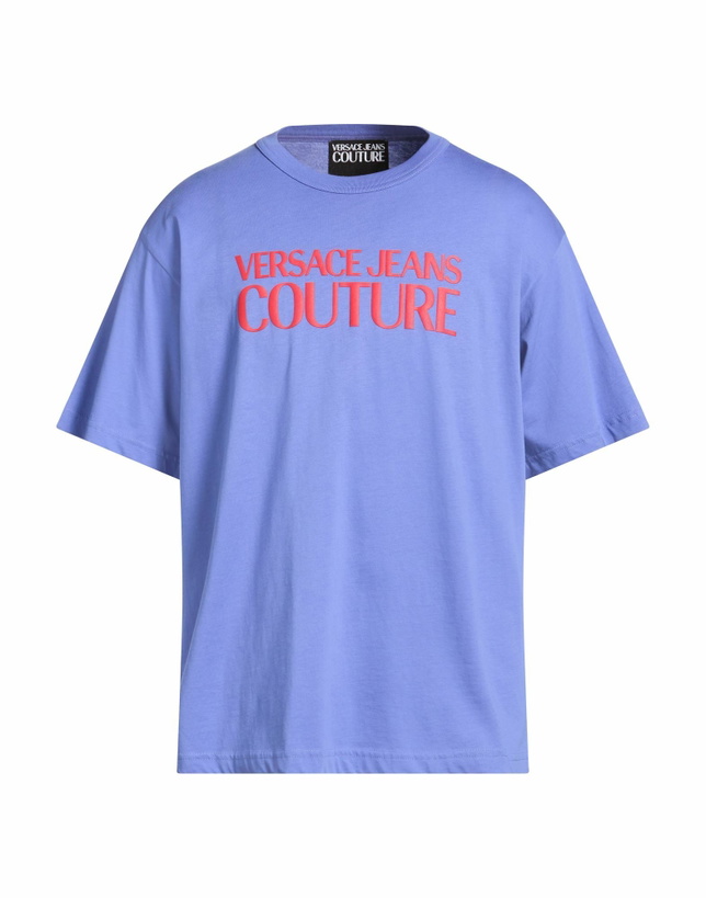 Photo: Versace Jeans Couture Mens T-shirt in Purple