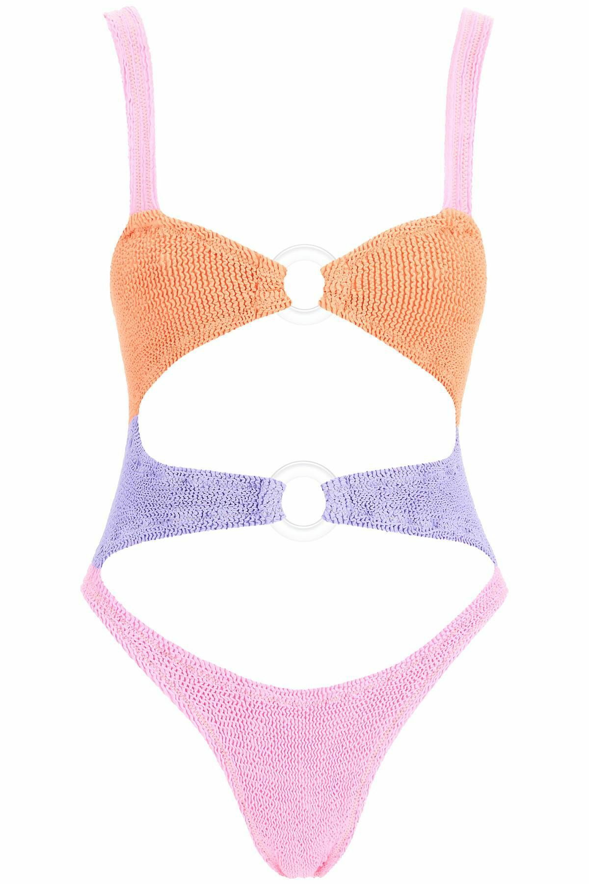 REINA OLGA one-piece corset color-block Multicolor Reina Olga