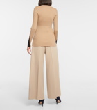 Victoria Beckham - Ribbed-knit cardigan