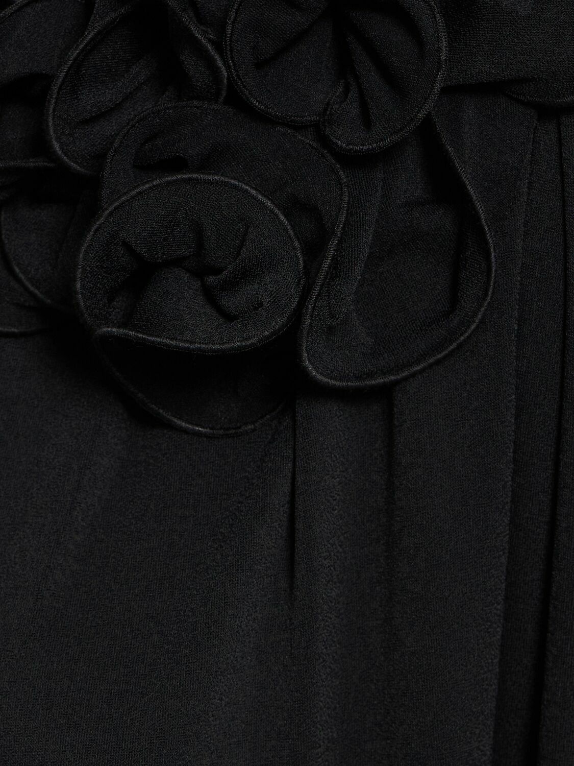MAGDA BUTRYM Jersey Shirt W/ Flowers Magda Butrym