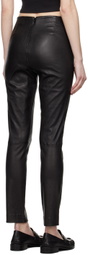 rag & bone Black Simone Leather Pants