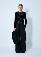 MM6 Maison Margiela Distressed Sweater