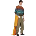 Missoni Multicolor Stripe Crewneck Sweater