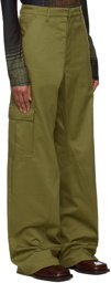 Bianca Saunders SSENSE Exclusive Green Trousers