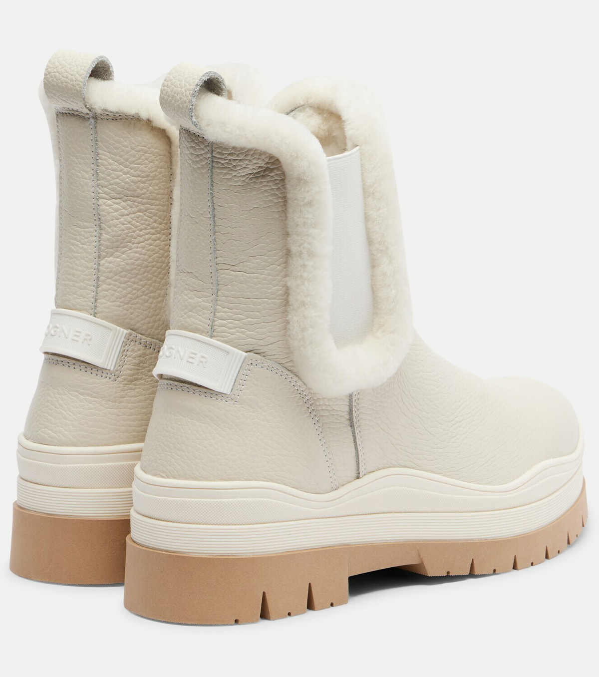 Bogner Arosa shearling-lined leather ankle boots