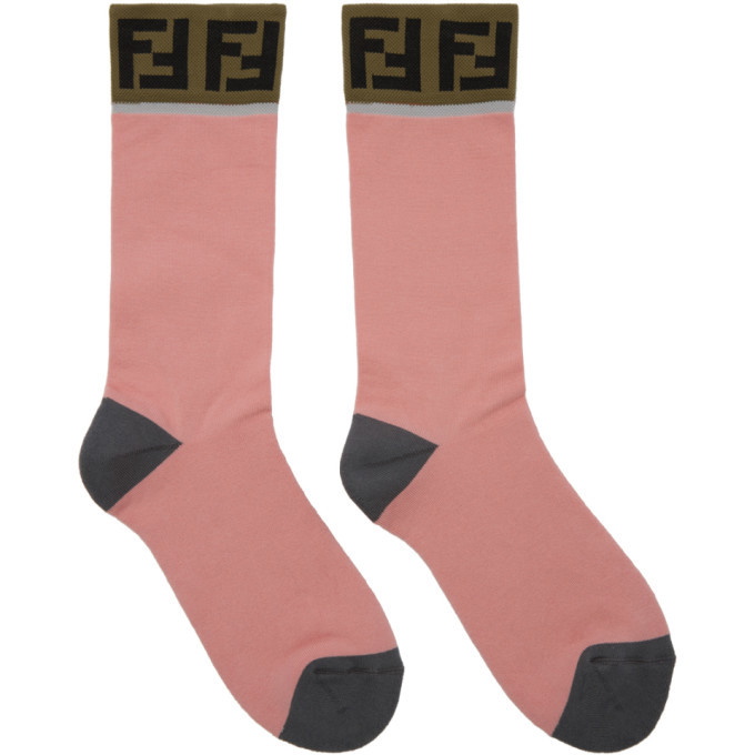 Photo: Fendi Pink Forever Fendi Socks