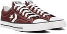 Converse Burgundy Star Player 76 Low Top Sneakers