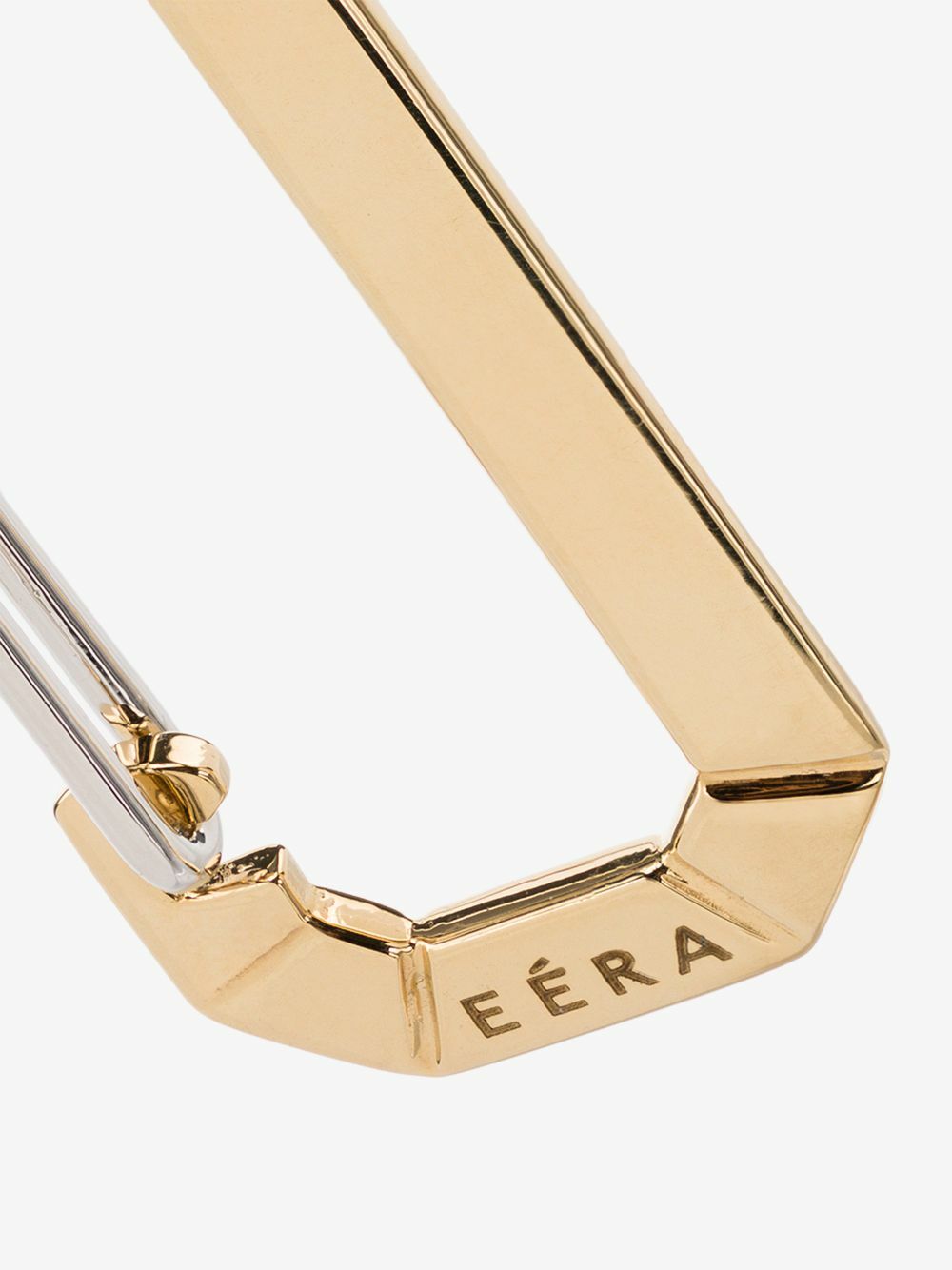 EÉRA 18K Yellow And White Gold Chiara Large Diamond Earring