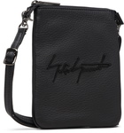 YOHJI YAMAMOTO Black Signature 'Sacoche' Pouch