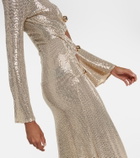 Dodo Bar Or Fergie cutout jersey maxi dress