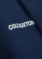 Cole Buxton Sportswear Logo-print Cotton Sweatshirt Navy