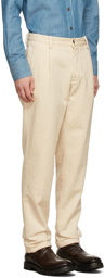 DOPPIAA Off-White Aantioco Trousers
