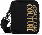 Versace Jeans Couture Black Zip Bag