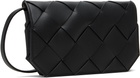 Bottega Veneta Black Diago Phone Pouch